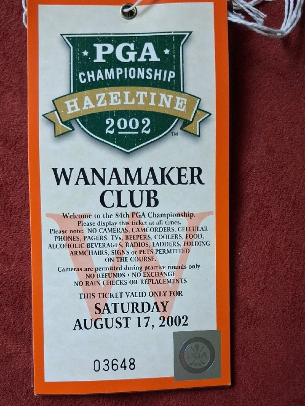 N/A official pga